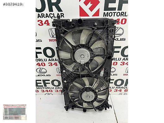 TOYOTA COROLLA 1.8 KOMPLE RAD.FAN SET SÖKME ORJİNAL YEDEK PARÇA