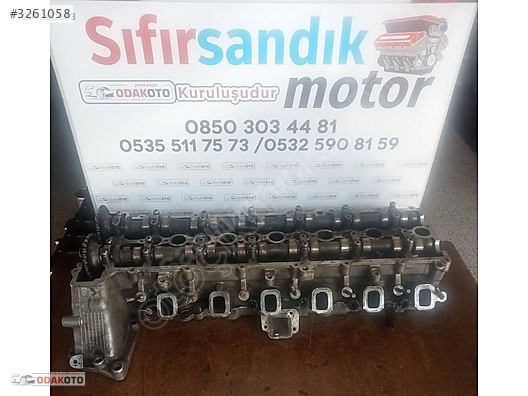 22468759 BMW 3 E46 330d Çıkma Silindir Kapağı Orjinal Temiz