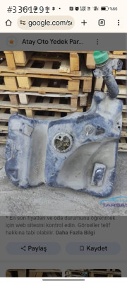 Alfa Romeo 145 benzin deposu