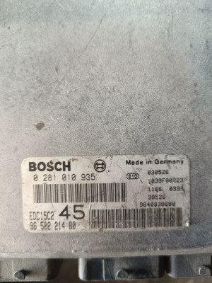 PEUGEOT 307 EDC15C2 MOTOR BEYNİ 0281010935 9650221480