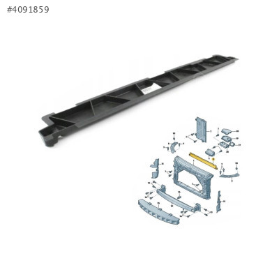 6R0806249E VW POLO 10-16 ÖN PANEL ÜST KAPLAMA