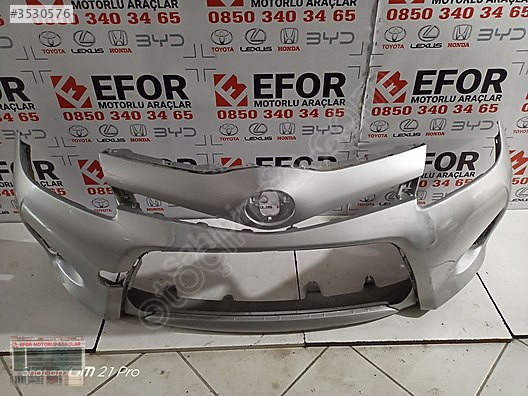 TOYOTA YARİS HYBRİD ÖN TAMPON ÇIKMA ORİJİNAL PARÇA 2012-2014