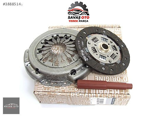 CLİO 3 MODUS 1.2 16V D4F DEBRİYAJ SETİ BASKI+DİSK 302052617R ORJ