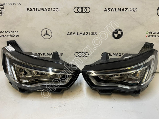 OPEL GRANDLAND SAĞ VE SOL TAKIM LED FAR ORJİNAL