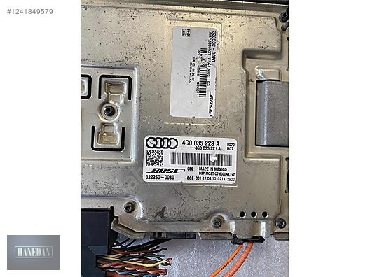 Bose AUDİ A6 A7 SES AMFİSİ 4G0035223A