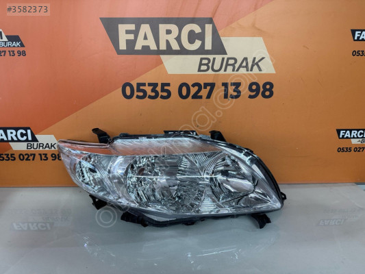 COROLLA SAĞ FAR SIFIR İTHAL 08-12