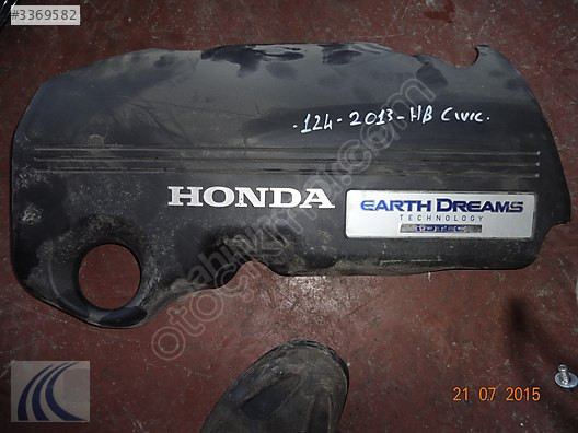 HONDA CIVIC HB 2013 ÇIKMA MOTOR ÜSTÜ PLASTİK KAPAK