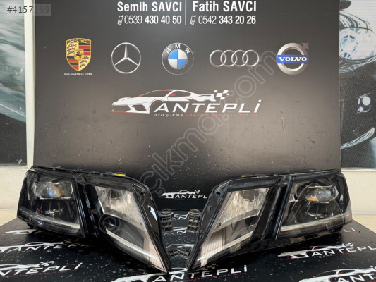 SKODA OCTAVİA SAĞ SOL FAR MERCEKLİ 2017-2019 ÇIKMA ORJ