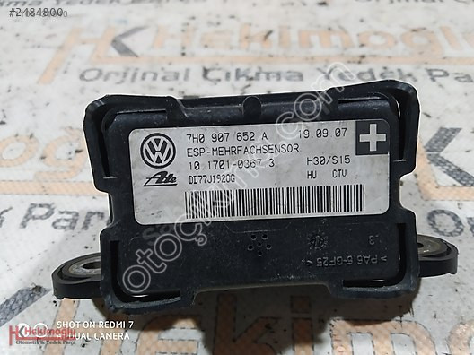 VW AUDI PORSCHE ESP SENSÖRÜ 7H0 907 652 A 7H0907652A Q7 T