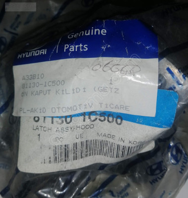 81130 1C500 HYUNDAI GETZ KAPUT KİLİDİ