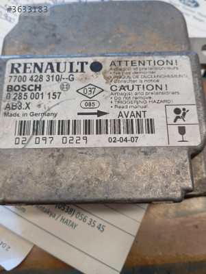Renault clio2 Airbag beyni 7700428310