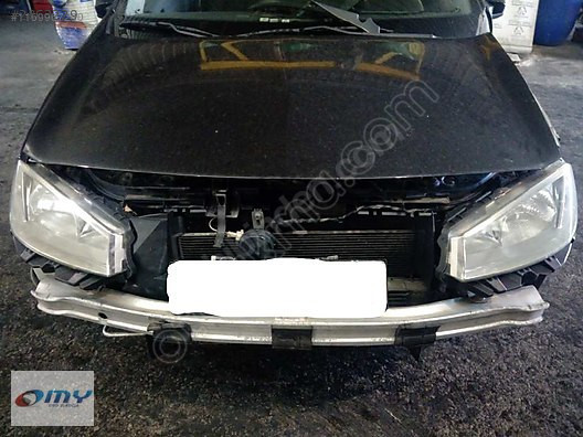 MEGANE 2 ÖN PANEL , ÖN ARKA TAMPON DEMİRİ FAR SACI MASKE