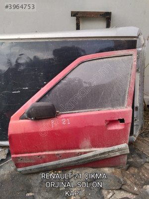 RENAULT 21 ÇIKMA ORJİNAL SOL ÖN KAPI