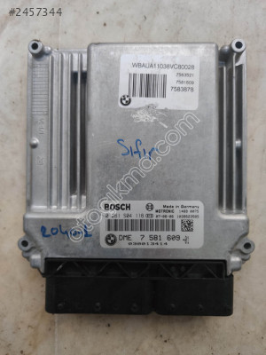 BMW E81 Motor Beyni DME7581609 - 0261S04116 - DME 7 581 609