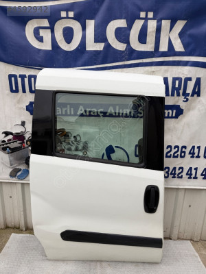 Fiat Doblo 4 Elektrikli Cam Sağ Arka Sürgülü Beyaz Kapı ORJİNAL