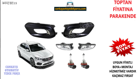 EGEA SİS FARI SET AMPULLU SIFIR