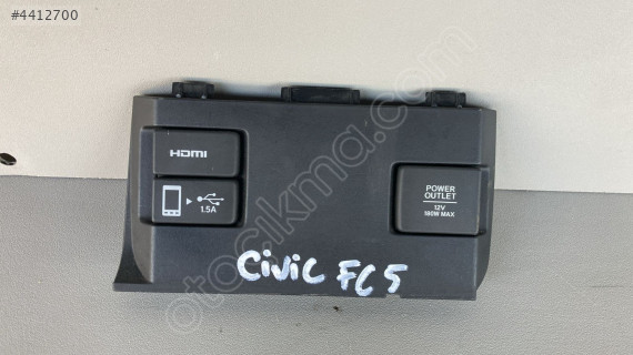 HONDA CİVİC FC5 USB ÇERÇEVESİ MONTECAR