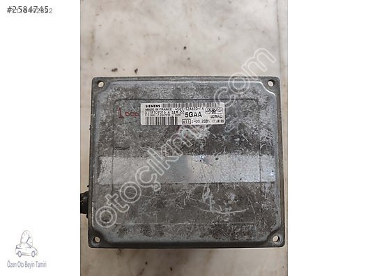 Ford Fiesta Motor Beyni 4S61-12A650-FA - S118107016A - SIM22