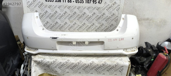 TOYOTA AURİS 2016 2017 2018 ARKA TAMPON ÇIKMA ORJİNAL