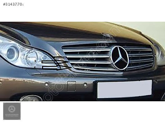 MERCEDES W219 CLS KASA ÇIKMA PANJUR NİKELAJI