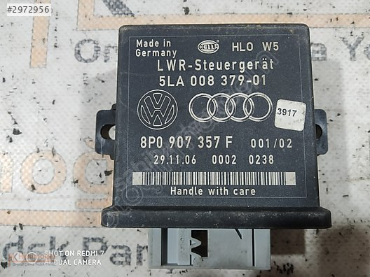 AUDİ A3 A6 Q7 TT FAR YÜKSEKLİK AYAR MODÜLÜ AFS BEYNİ 8P0907357F