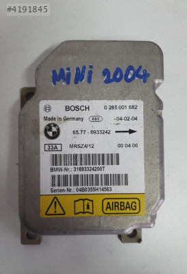 mini cooper s 2004 çıkma orjinal airbag beyni (son fiyat)