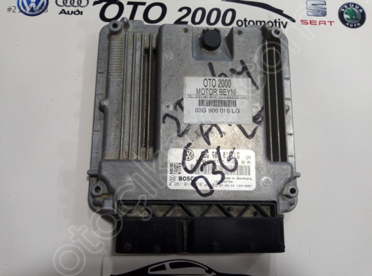 03G906016LG-EDC16U1 CADDY 1.9 TDI BJB MOTOR BEYNİ ÇIKMA