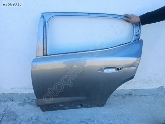 PEUGEOT 408 GRİ SOL ARKA KAPI ORJINAL BOYASIZ
