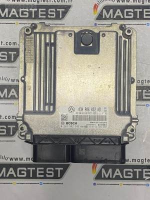 VW Passat 3.6 FSI V6 03H906032AB 0261S02349 MED9.1 VW  MOTOR ECU