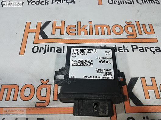 VW SKODA FAR BEYNİ 7P6907357A ZENON FAR ÜNİTESİ OCTAVİA SUPERB G