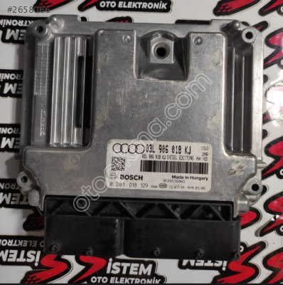 03L906018KJ 0281018129 03L906018JL AUDI A4 MOTOR BEYNİ edc17c46