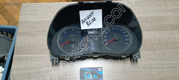 Hyundai Accent blue çıkma orjinal kilometre saati kadran