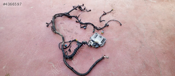  Peugeot Citroën C4 1.6 HDi Motor Beyni  Tesisat  DV6