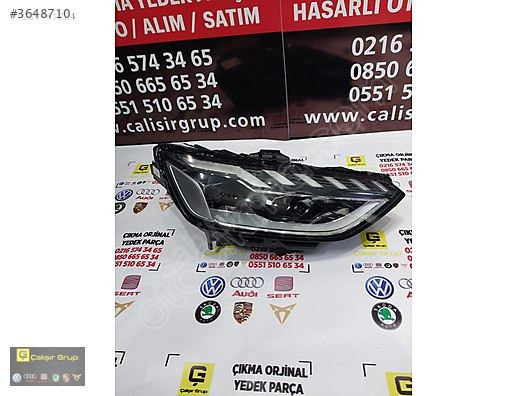 AUDİ A4 2021-2023 SAĞ FAR ÇIKMA SÖKME YEDEK PARÇA