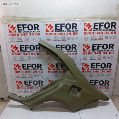 TOYOTA COROLLA SOL ARKA ÇAMURLUK ORİJİNAL PARÇA