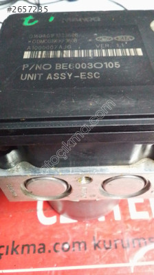 016GAG1F1323608 013MCI03DCR3608 A1000007AJG HYUNDAI ix35 ABS