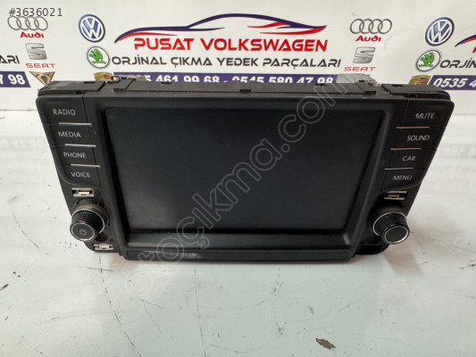TİGUAN ÇIKMA ORJİNAL TEYP MULTİMEDYA 7C0 919 606 