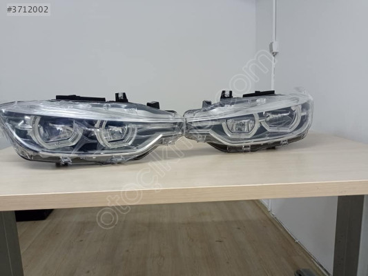 BMW F30 LCI Modeli İçin Çıkma Sağ ve Sol Far Seti