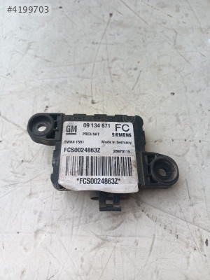 OPEL VECTRA B AİRBAG DARBE SENSÖRÜ 09134871