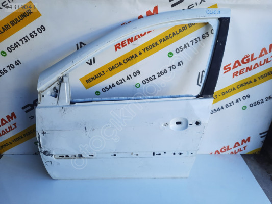Clio 3 08-12 Orijinal Çıkma Sol Ön Kapı 7751479112