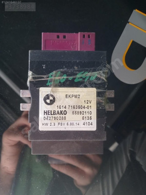BMW E60 E90 YAKIT POMPASI BEYNİ 1614716350401 558921105135