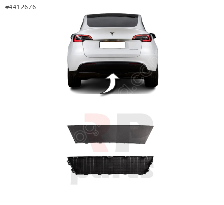 ARKA TAMPON ÇEKİ DEMİR KAPAĞI TESLA MODEL Y HMP 1494009-00-A
