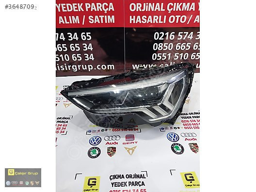 AUDİ Q3 2021-2023 SOL FAR ÇIKMA SÖKME YEDEK PARÇA
