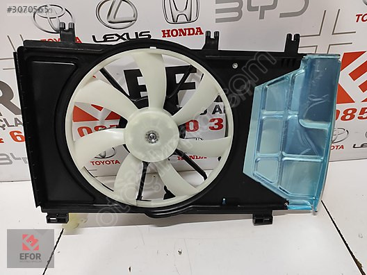TOYOTA YARİS SIFIR FAN RADYATÖR 1.5 17-21 OEM NO: 16363-0Y030
