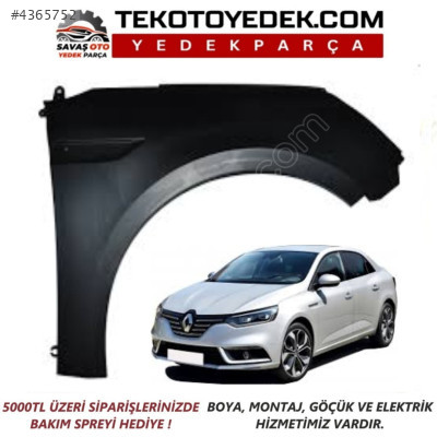 MEGANE 4 ÖN ÇAMURLUK SAĞ SOL 2015 VE ÜZERİ / KAMPANYA