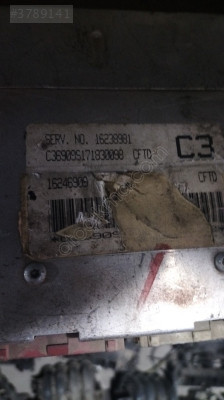 16238981 daewoo nubira 1.6 16 valf motor beyin