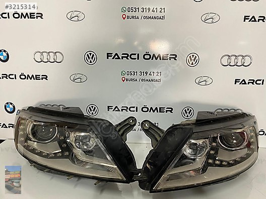 VW PASSAT CC SAĞ SOL FAR ORJİNAL LED'Lİ