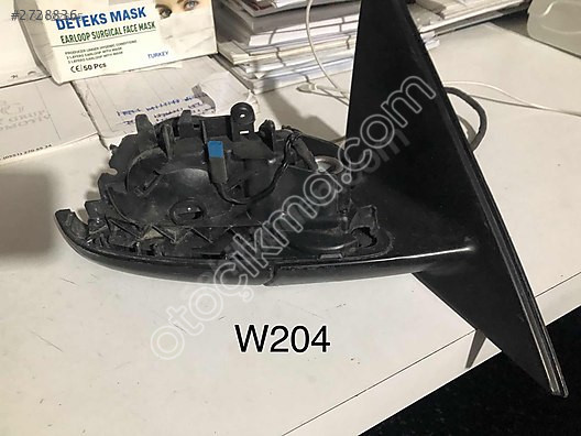 Mercedes a180 c180 e180 w176 w204 w212 sağ ayna çıkma ORJİNA