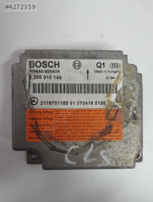 mercedes cls w219 çıkma orjinal airbag beyni (son fiyat)