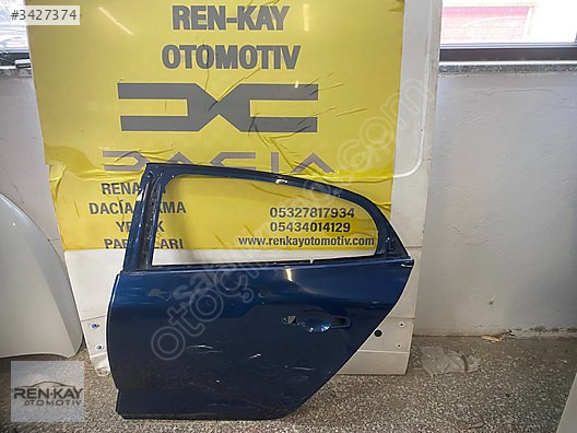 RENAULT MEGANE 4 SOL ARKA KAPI ORJ ÇIKMA RENKAY OTO KOCAELİ